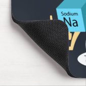 Funny Chemistry Periodic Table Pun Custom Name Muismat (Hoek)