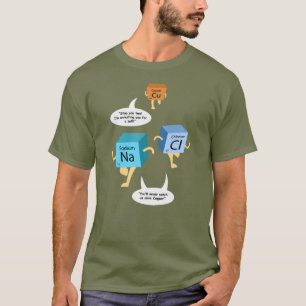 Funny Chemistry Periodic Table Pun Science Nerd T-shirt
