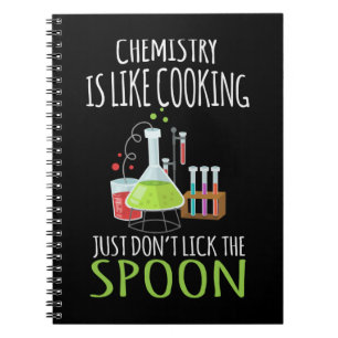 Funny Chemistry Scientist Laboratory Joke Notitieboek