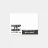 Funny Chemistry Teacher Quote Post-it® Notes (Voorkant)