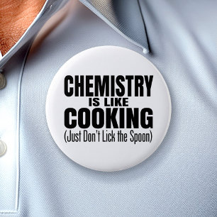 Funny Chemistry Teacher Quote Ronde Button 5,7 Cm