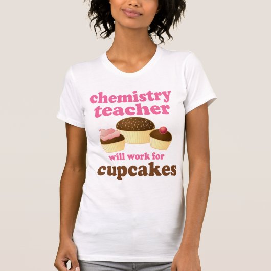 Funny Chemistry Teacher T-shirt (Voorkant)