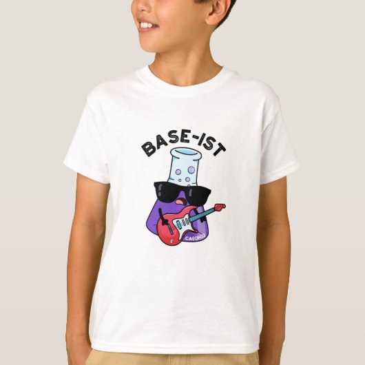 Funny Chemistry-woordspeling op de basislijst T-shirt (Voorkant)