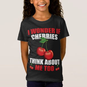 Funny Cherry Gezegde Kersen Lover Kleding T-shirt
