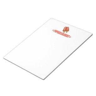 Funny Cherry Popsicle Lover Notitieblok