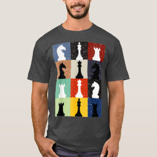 Funny Chess Board Game Humor set Chess T-shirt