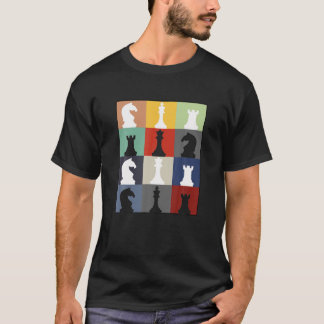 Funny Chess Board T-shirt Game Humor Player Women