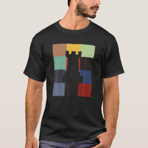 Funny Chess Board T-shirt Game Humor Set Cadespele