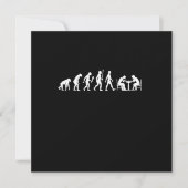 Funny Chess Evolution Chess Player Gift Idee Kaart (Voorkant)