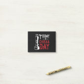 Funny Chess King Castling Design Post-it® Notes (Op bureau)