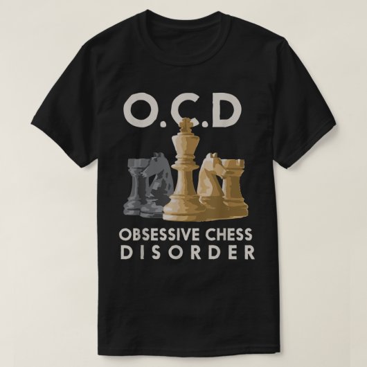 Funny Chess Lover Humor Design T-shirt (Design voorkant)
