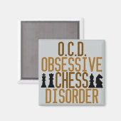 Funny Chess Magneet (Voorkant / Achterkant)