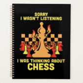Funny Chess Quote Gift for Chess Players & Lovers Planner (Voorkant)