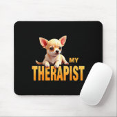 Funny Chi Chichi Puppy My Therast Chihuahua Dog Muismat (Met muis)