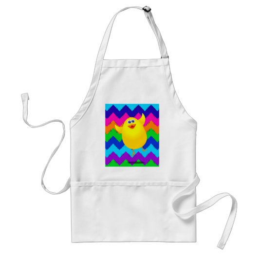 Funny chick, Apron Standaard Schort (Voorkant)
