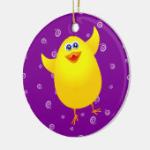 Funny chick, ornament (Links)