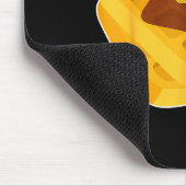 Funny Chicken & Waffles Matching Halloween Cos Muismat (Hoek)