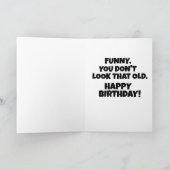 FUNNY CHICKEN BIRTHDAY CARD KAART (Binnen)