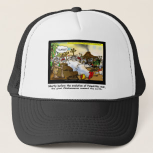 Funny Chicken (Chickasaurus) T - shirts Mokken Kaa Trucker Pet