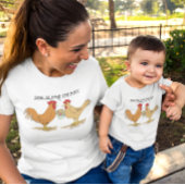 Funny Chicken Easter Hunt Cartoon Light T-shirt