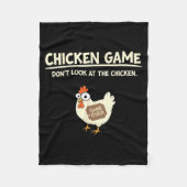 Funny Chicken Game Design Ltd Uni Chicken Game_ Do Fleece Deken (Voorkant)