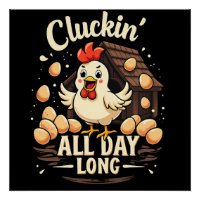 Funny Chicken Humor Rustic Boerderij Life Sierkuss