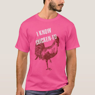 Funny Chicken Kung Fu Chicken Shirt