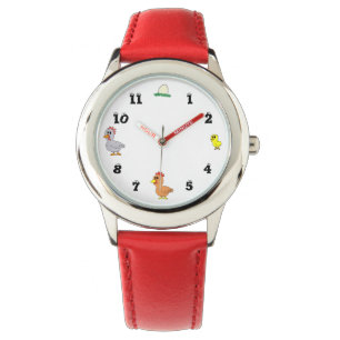 Funny Chicken Life Cycle Watch Horloge