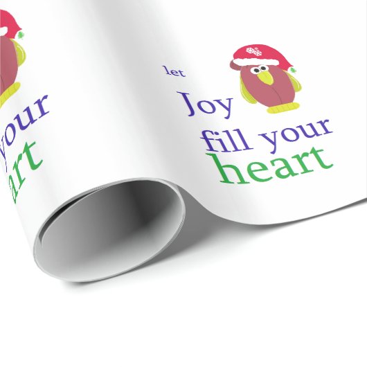 Funny Chicken met Heart Warming Gezegde Cadeaupapier (Rol Hoek)