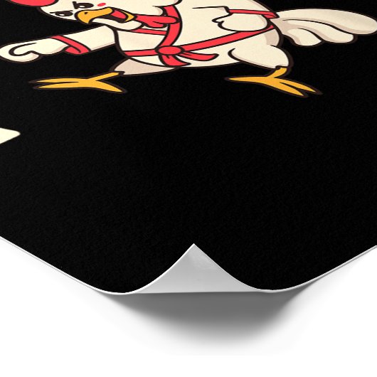 Funny Chicken Mode Poster (Hoek)