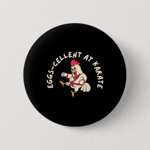 Funny Chicken Mode Ronde Button 5,7 Cm