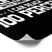 Funny Chicken Nugget Lover Quote New Years Resolut Poster (Hoek)