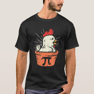 Funny Chicken Pot Pi Day Pie Wiskunde Lover Geek G T-shirt