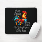 Funny Chicken Quote  Muismat (Met muis)