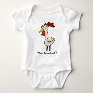 Funny Chicken Romper