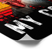 Funny Chicken Rooster Stop Staring At My Gift Poster (Hoek)