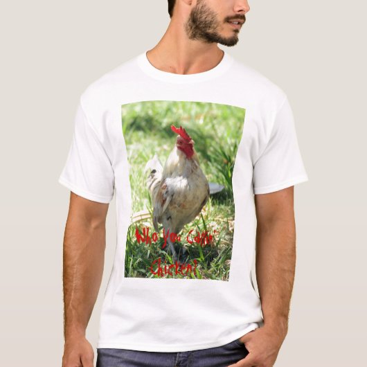 Funny Chicken Shirt (Voorkant)