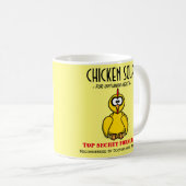 Funny Chicken Soup Mug Koffiemok (Voorkant rechts)
