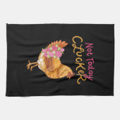 Funny Chicken Theedoek (Horizontaal)