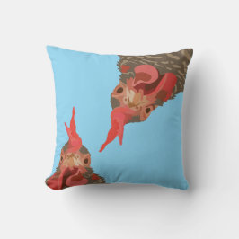 Funny Chicken Upside Down Kussen