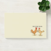 Funny Chickens Easter Egg Hunt Cartoon Post-it® Notes (Kantoor)