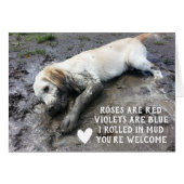 Funny Chien chiot Valentine's Day mème (Devant horizontal)