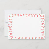 Funny Chien Classroom Valentine Cartes (Dos)