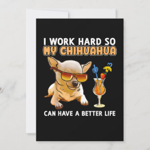 Funny Chihuahua Chihuahua Lover Gifts Aankondiging