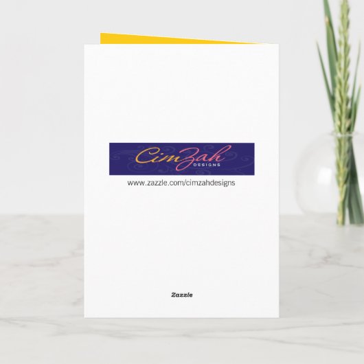 Funny Chihuahua in Birthday Party Pet Kaart (Achterkant)