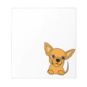 Funny Chihuahua Puppy Dog Notitieblok (Voorkant)