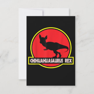 Funny Chihuahua Women Mannen - Halloween Gifts RSVP Kaartje