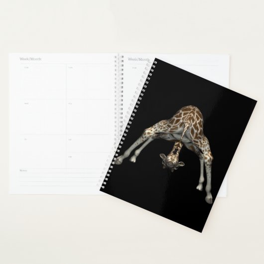 Funny Childish Giraffe Planner (Display)