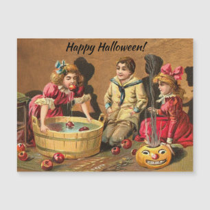 Funny Children Bobbing for Apples op party