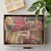  Funny Children Bobbing for Apples op party Tissuepapier (Geschenk)